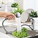 EUPYTE Wasserhahn Küche mit Ausziehbarer Handbrause, Einhebel Küchenarmatur mit 2 Strahlarten, 360° schwenkbar Spültischarmatur Armatur, Heiß und Kalt Wasser für Spülbecken Mischbatterie