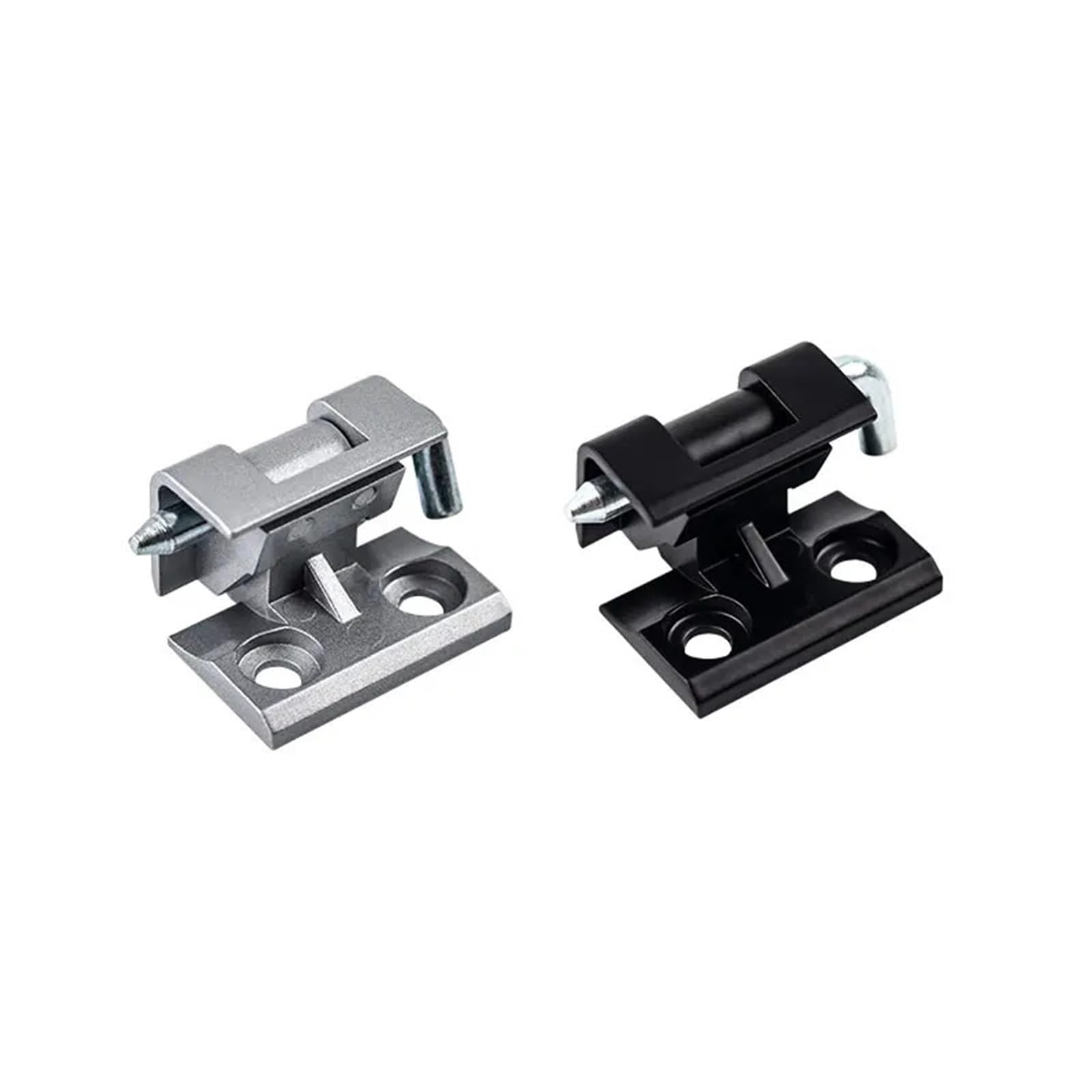 FQJYXWEWL Zinc Alloy 180 Degree Door Corner Cabinet Hinge Electric Concealed Installation Removable 1Pcs(Bronze)