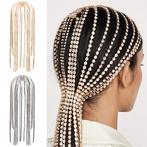 Serre-tête strass anti-glisse chic pour sublimer vos coiffures de soirée