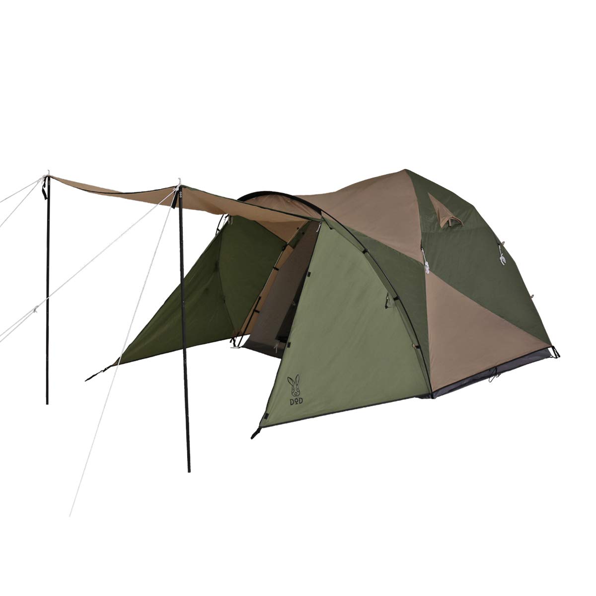 テント・タープ DOD THE ONE TOUCH TENT (M) T3-673-KH DOD T3-673-KH The One-Touch Tent M, For Beginners, With Wide