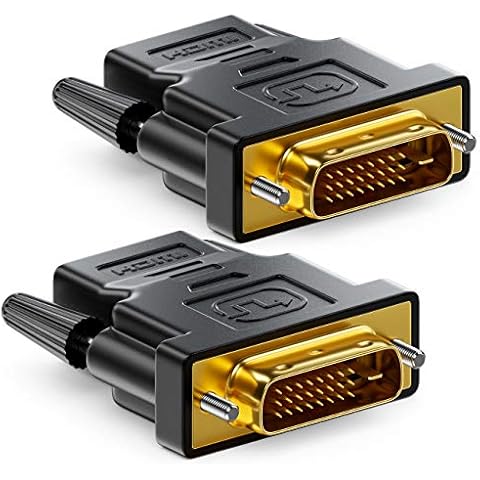 deleyCON Adaptateur HDMI-DVI Cover