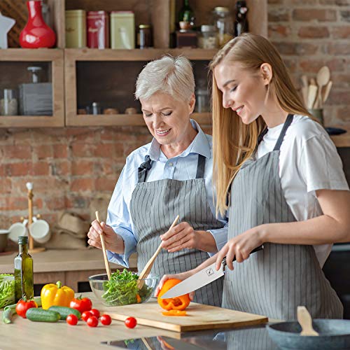 Gorilla Grip Original Oversized Cutting Board, 3 Piece, BPA Free, Dishwasher Safe, Juice Grooves, Larger Thicker Boards, Easy Grip Handle, Non Porous, Extra Large, Kitchen, Set of 3, Black