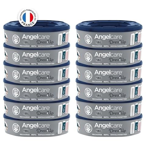 Angelcare - Recharges Poubelle à Couches Cover