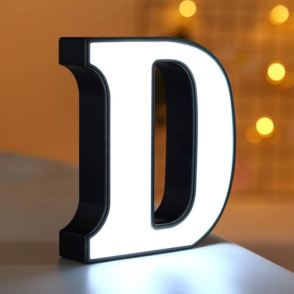 Lettere Dell'Alfabeto LED Da 16 Cm - Decorazioni Luminose Per Feste E Casa - Foto 12