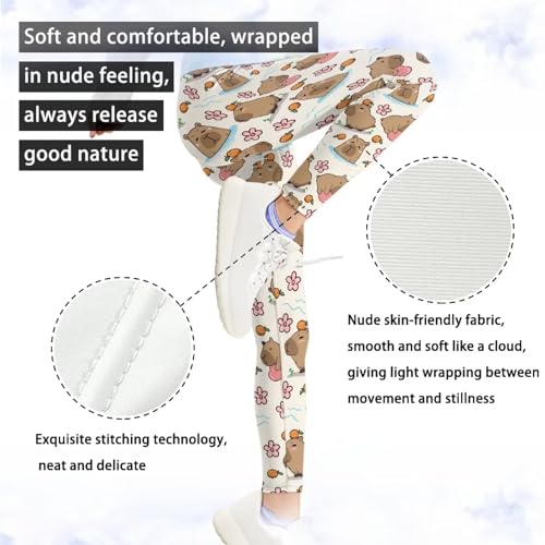 Girls Active Leggings Trousers Tummy Control Dance Yoga Leggings Tights4