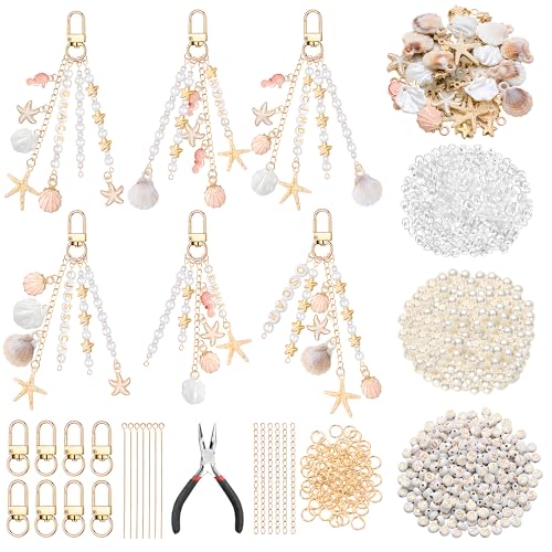 Kit de fabrication de porte-clés et fournitures pour cadeaux DIY