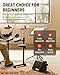Donner Mini Electric Drum Amp 20W, Wireless Electronic Drum Amplifier Keyboard Speaker DDA-20 Portable for Home Practice