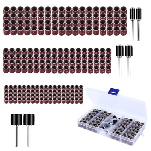 WEDAMOO 222 Pcs Drum Sander Sleeves Set