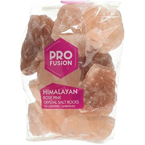 Profusion Organic Himalayan Rose Pink Salt Rocks 1 kg Cover