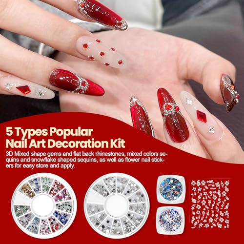 Kit de Esmaltes en Gel 73 Piezas con Luz UV Lavanda miniatura 6