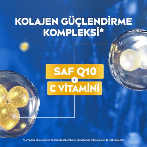 NIVEA Q10 Sıkılaştırıcı Vücut Losyonu 250 ml,72 Saat Nemlendirici,7 Günde Sıkılaşma,Esnek Cilt,C Vitamini,Kolajen,Normal Ciltler İçin