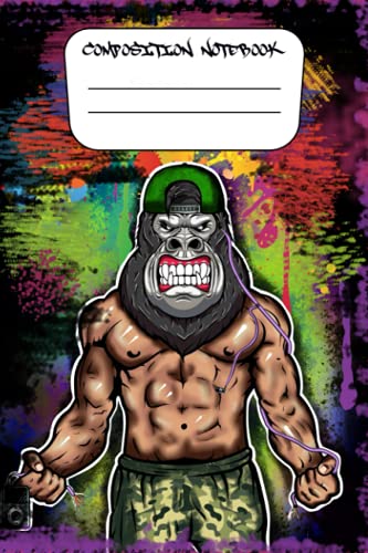  Street art composition notebook - Planner, Journal, Workbook, Composition Book, High Quality Notebook, 120 Wide Lined Pages, Large size 6\'x\'9: Street ... - 120 Wide Lined Pages, Large size 6\'x\'9
