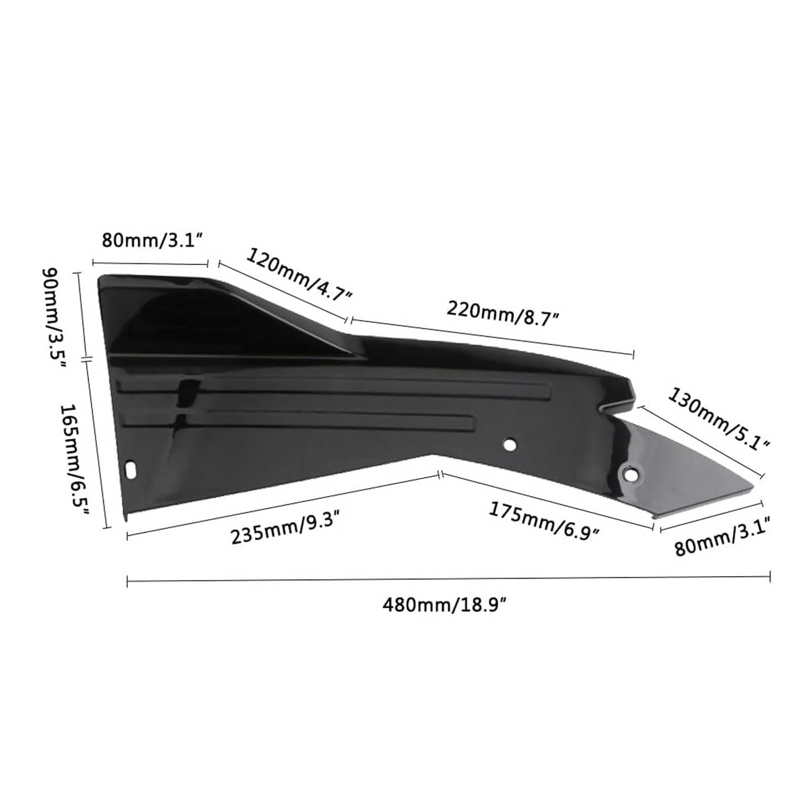 Diffusore per Paraurti Posteriore per Auto per Audi TT RS Coupe 8S 2019 2020 2021 2022 2023, 2 Pezzi Auto Posteriore Labbro Angolo Splitter Diffusore, Accessori Auto,Carbon Fiber Black