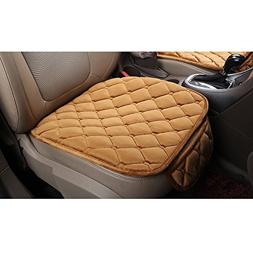 HCMAX Soft Car seat Cover Cushion Pad Mat Protector for Auto Supplies for Sedan Hatchback SUV - 1 Pack Front Seat Cover