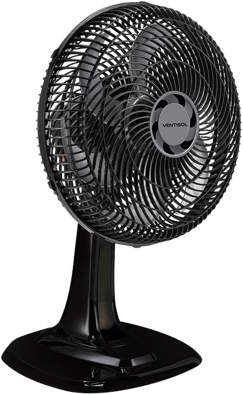 Ventisol Ventilador de Mesa Oscilante Turbo 6 Pás Premium 40cm 127V