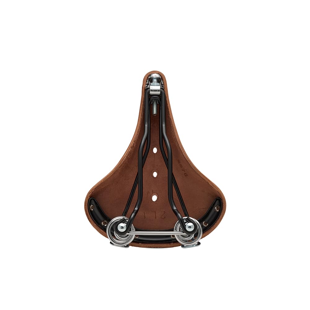 Amazon | BROOKS(ブルックス) レザーサドル スプリングつきモデルB66の