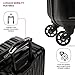 SwissGear 8018 Expandable Luggage, Hard Shell Medium Luggage with Spinner Wheels