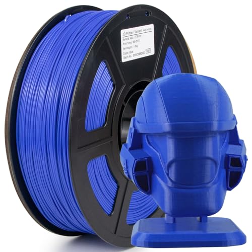 Image of ASA Filament 1.75mm, UV /Heat Resistant /Weather Resistant ASA 3D Printer Filament, Perfect for Printing Outdoor Functional Parts, Blue Filament 1kg(2.2lbs) Spool