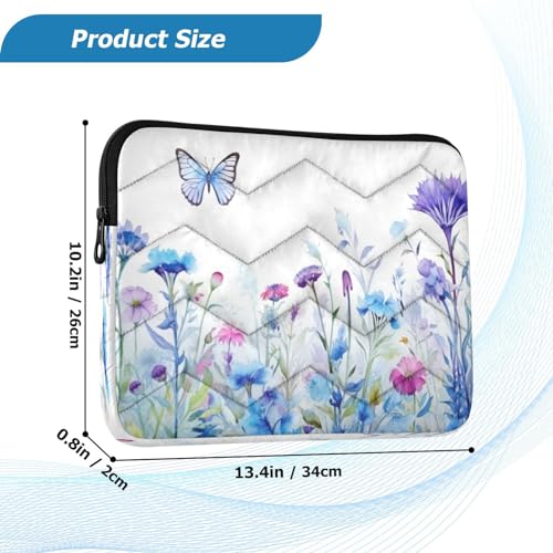 Funda para laptop de 13-14 pulgadas Spring Wildflowers miniatura 3