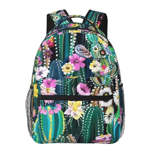 Sac à bandoulière cactus fleuri étanche pour résoudre le manque de rangement quotidien