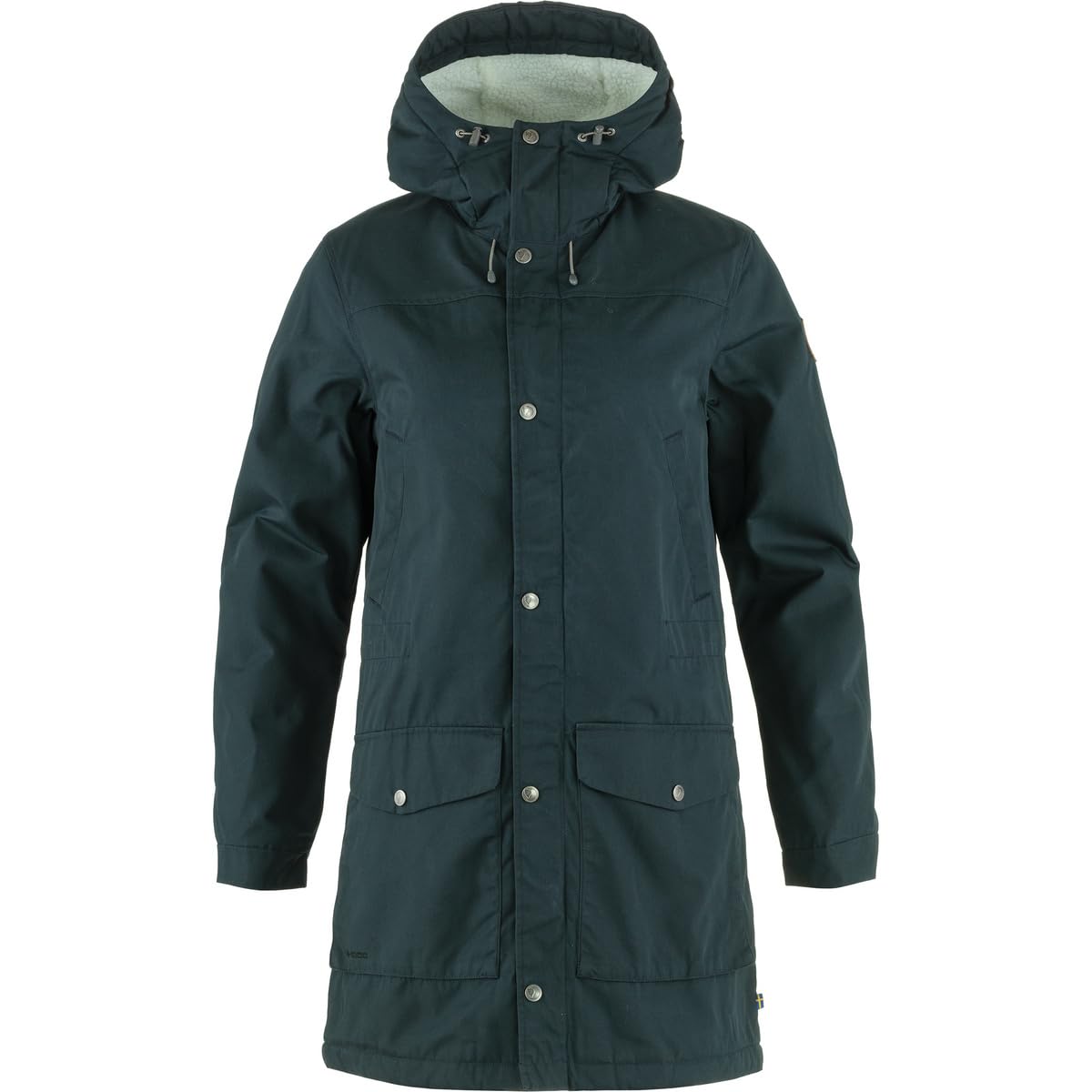 Fjällräven Greenland Winter - Wander- und Trekkingjacke Damen - Dark Blue/Light Green - XS