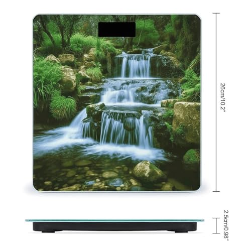 Báscula digital personal compacta y precisa para baño miniatura 2