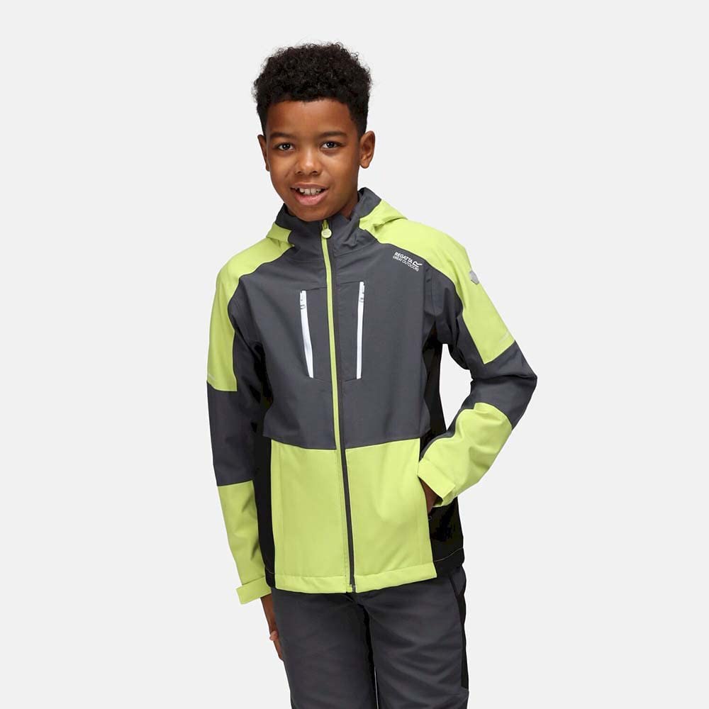 Regatta Highton IV Veste Enfant, bleu/vert