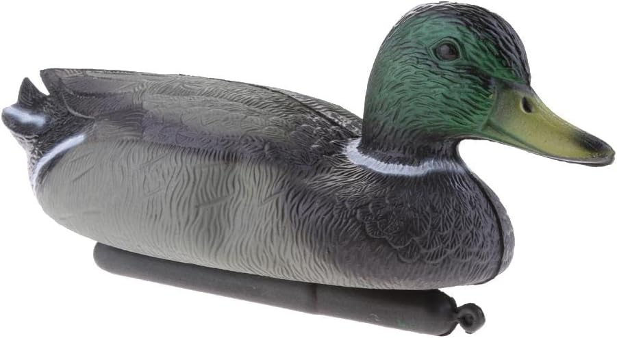 realistic artificial feather decor figure - yellow duck 33 x 13 x 15 cm mandarin duck decoy floating drake duck decoy for