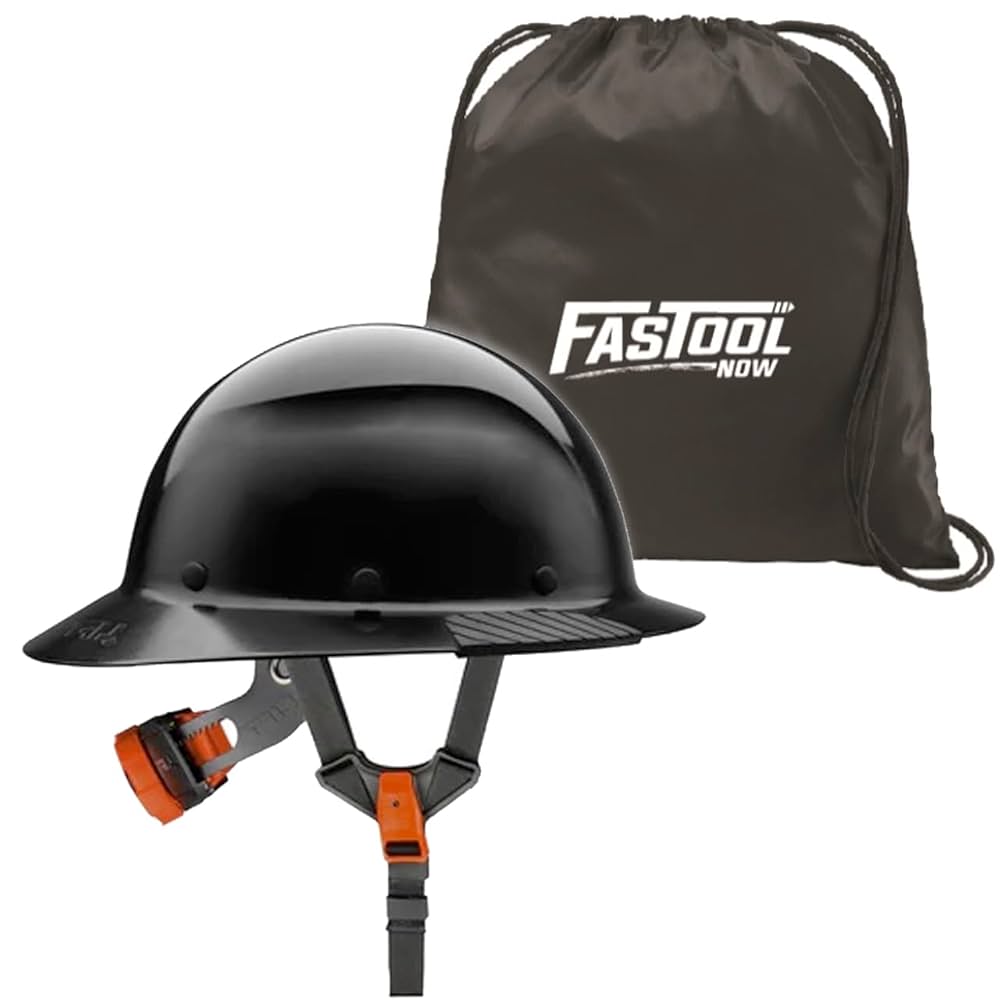 Lift Safety HDF-24MKG DAX FRP MIPS Hard Hat (Black) - Full