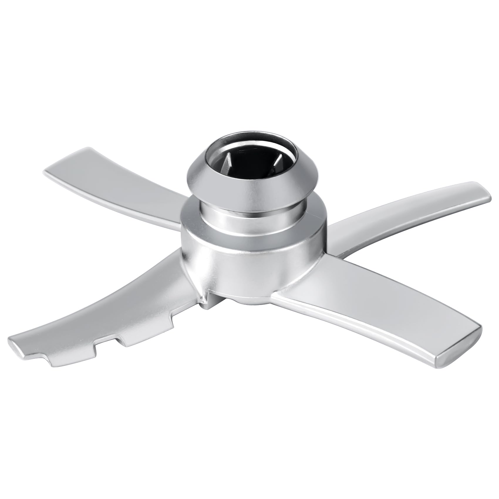 NANOBABY Lame de rechange compatible avec les machines à crème glacée Ninja Swirl de Creami NC700, lame de mélange de rechange pour Ninja Creamy Soft Serve NC701 NC701C, en acier inoxydable, argenté