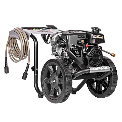 SIMPSON Cleaning MS60763-S MegaShot Gas Pressure Washer Powered by Kohler RH265, 3100 PSI at 2.4 GPM