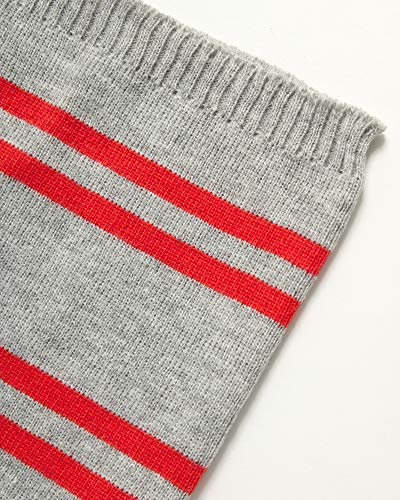 Sesame Street Boys' Elmo Accessories Set-4 Piece Winter Beanie Hat, Neck Gaiter Scarf, Mittens, and Baseball Cap (2T-4T), Size 2T-4T, Grey/Red Elmo3