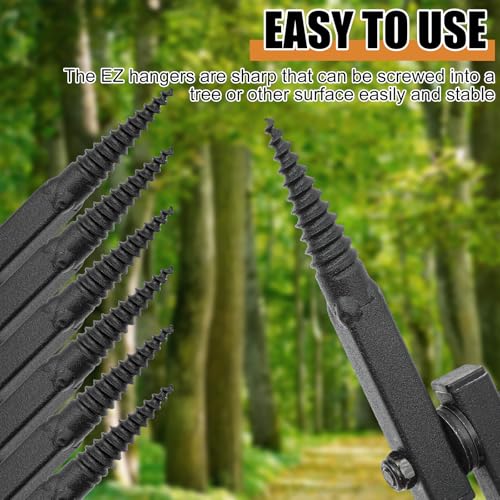 Sadnyy IG-SADNYY-3163 6 Pcs 7'' Tree Stand Bow Hanger Folding Bow Holder Bow Hunting Accessories Tree Stand Accessories thumb #3