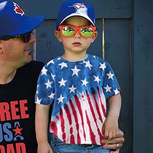 Hopko 4Th Of July Boy Shirt American Flag T Shirt Kid Independence Day Patriotic Summer Short Sleeve Tees For Big Boys Size 7 #TOP3
