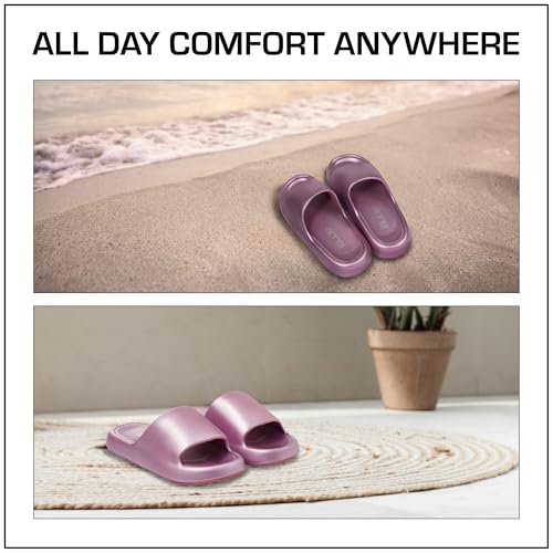 ARRIA Cloud Slippers, Open Toe House Slides with Thick EVA Sole, Waterproof, Lightweight, Unisex Indoor Outdoor Comfort Sandals for Foot & Joint Pain Relief4