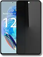 Película De Vidro Privacidade 3D Anti Spy Tela Toda Para Xiaomi (Redmi Note 12 '6.67)