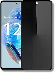 Película De Vidro Privacidade 3D Anti Spy Tela Toda Para Xiaomi (Redmi Note 12 "6.67)