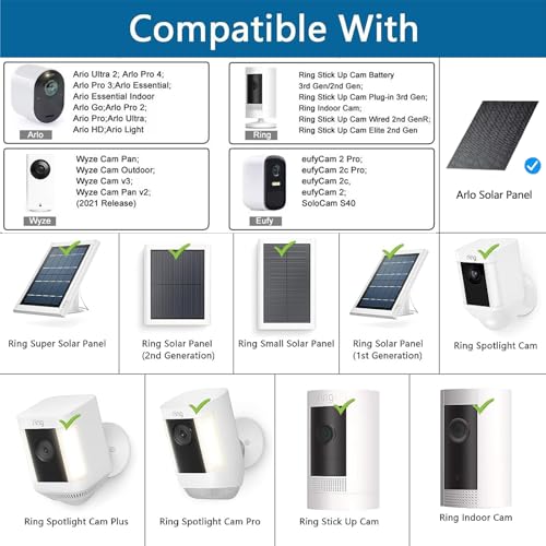 Support Mural Ajustable à 360° pour Caméras Intérieures Arlo et Eufy - Geekodrome: Boutique d'accessoires geek Installation facile du support