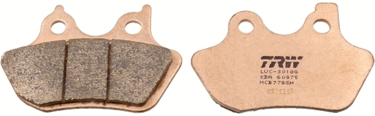 1x ORIGINAL® Trw MCB778SH Bremsbelagsatz, Scheibenbremse, Bremsklötze