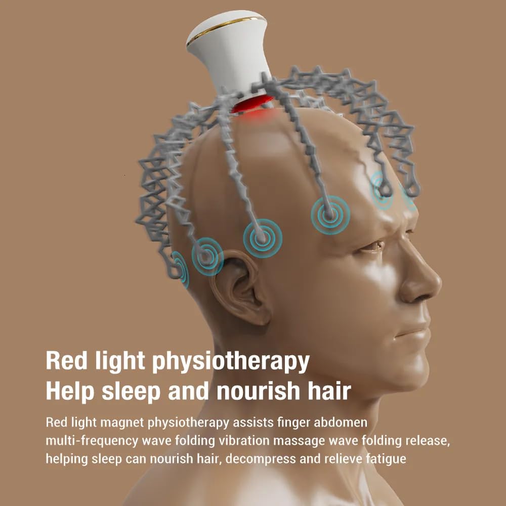 Keyoza Electric Head Massager Head Massage Spider Scalp Massage Brush |  Desertcart Aruba