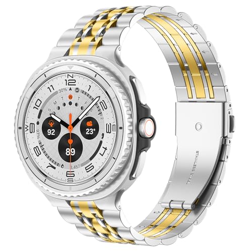 Bracelet Galaxy Watch 8 acier pour homme et femme, idéal du bureau au sport