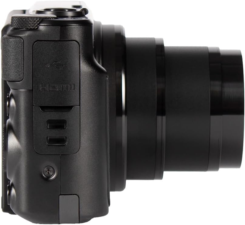 Canon PowerShot SX740 HS Lite Edition Digital Camera (Black) + 64GB Memory Card + Card Reader + Deluxe Soft Bag + Flex Tripod + Hand Strap + Memory Wallet + Cleaning Kit - Image 5