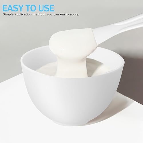 Miniatura 3 de Healifty Cuenco de silicona para mezclar la cara, 3 unidades, cuenco de silicona para mezclar la cara, herramienta cosmética de belleza para el