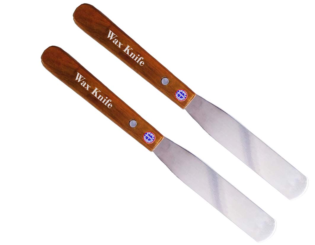 Ear Lobe & Accessories Professional/Personal 5067 Wax Knife With Plastic Wooden Finish Handle