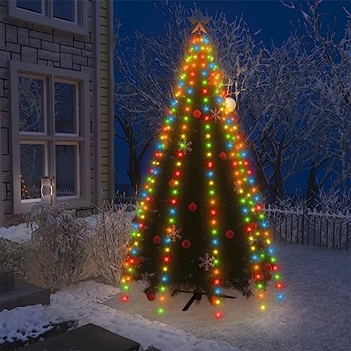Générique Guirlande Lumineuse d'arbre de Noël 300 LED colorées 300 cm,Maison & Jardin,Luminaires,Guirlandes & Cordons Lumineux,Multicolore,0.39 KG,328891