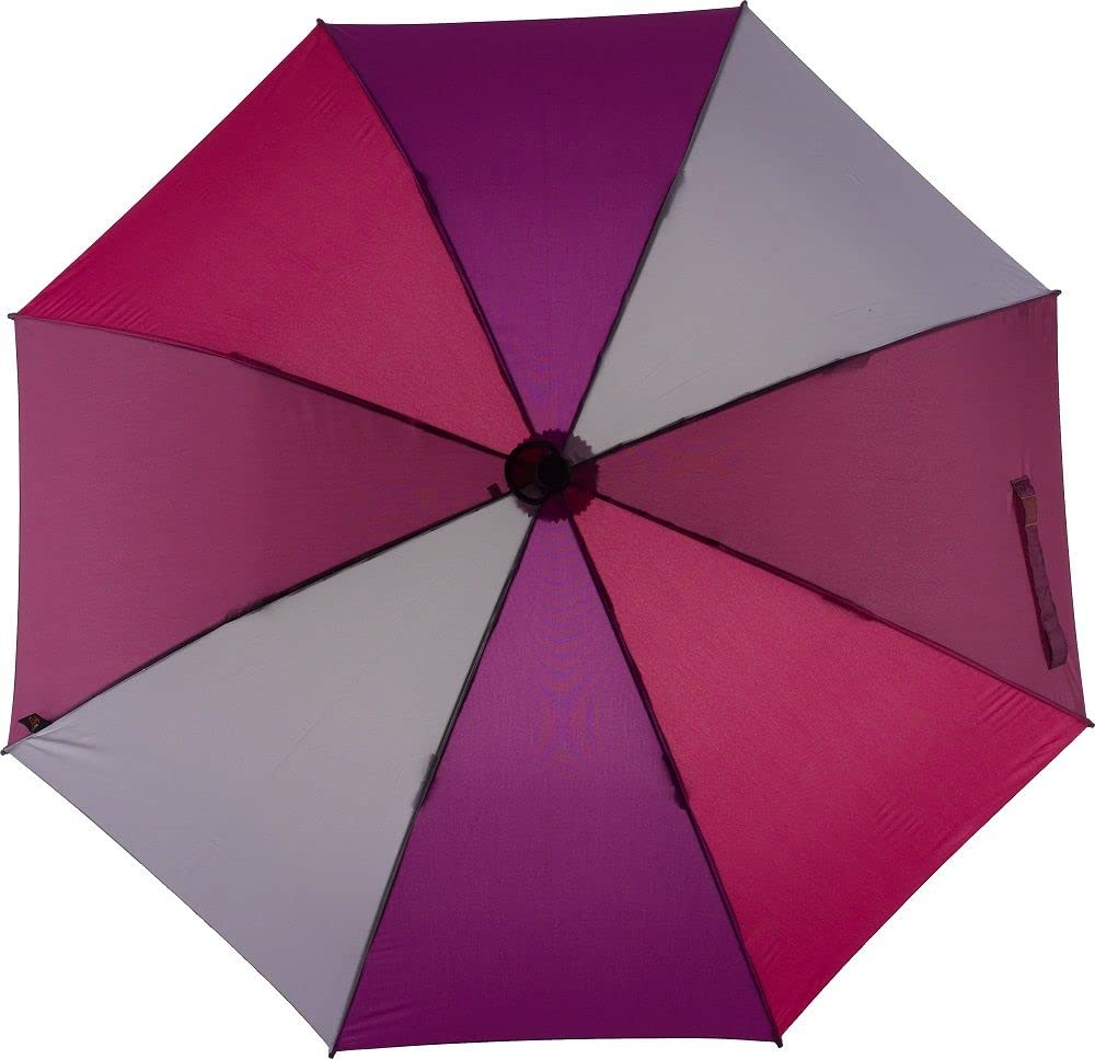 EuroSchirm Light Trek Autom Regenschirme Pink/Violett One Size