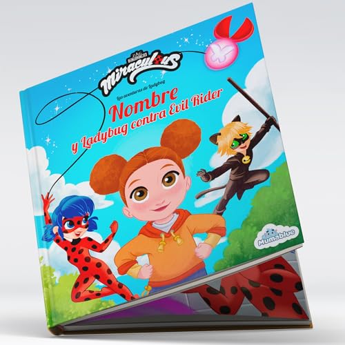 Libro Personalizable de Miraculous Ladybug | Cuento con Avatar y Nombre del niño | Fomenta Esfuerzo, humildad y Trabajo en Equipo