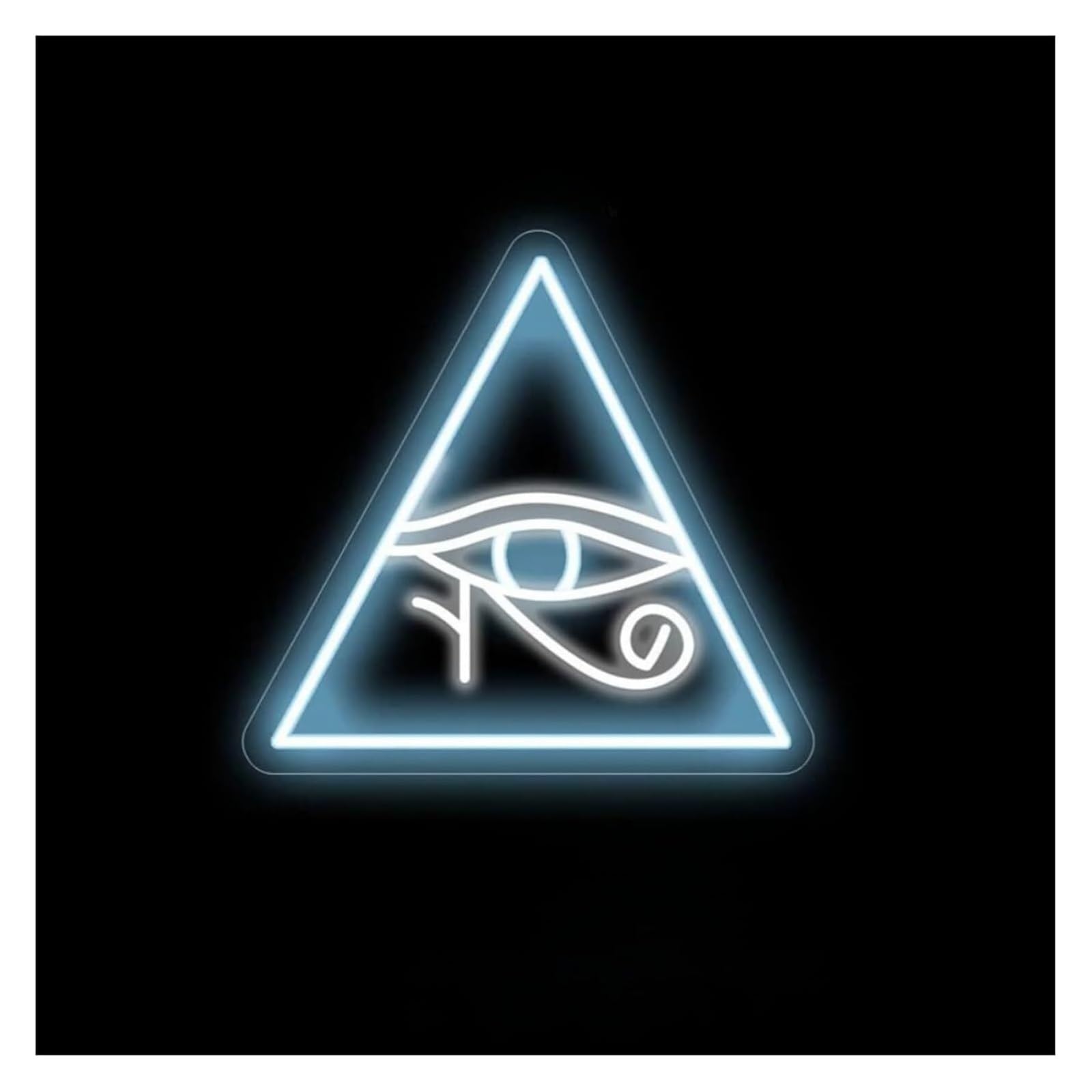 Luz de neón Luces de neón con forma ojo, luces decorativas, arte para sala juegos