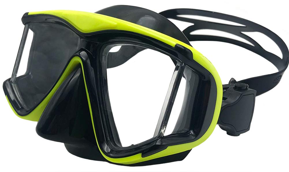 Máscara de buceo con dioptrías, lentes de resina OWN4B