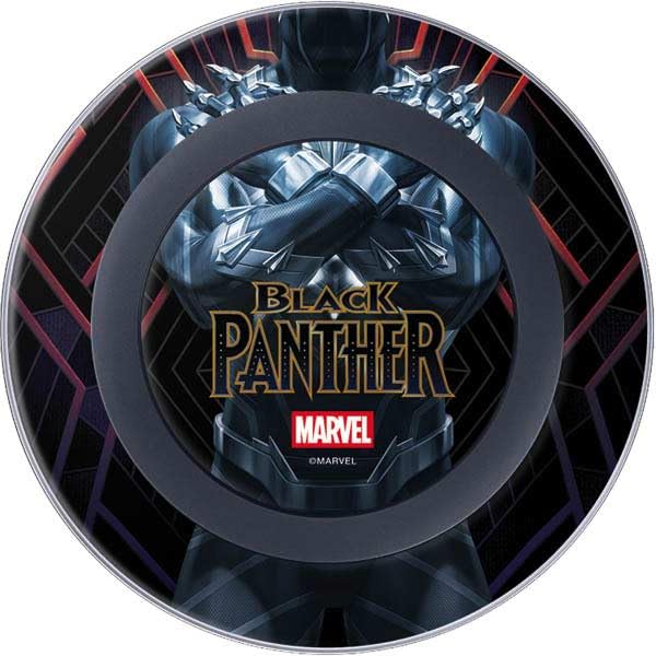 Skinit Decal Other Skin Compatible with Wireless Charger - Officially Licensed Marvel Black Panther Wakanda Salute Design